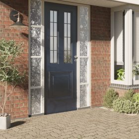  2 db matt virágminta PVC ablakfólia