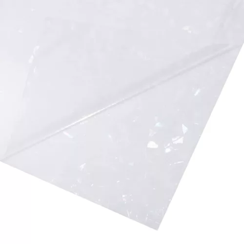  3 db 3D matt szivárványmintás PVC ablakfólia