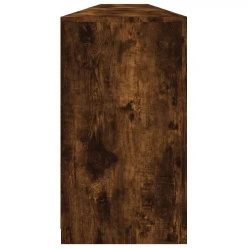  füstös tölgy színű tálalószekrény LED-ekkel 283x37x67 cm