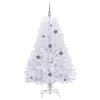  Mű karácsonyfa Fehér 80 x 80 x 150 cm PVC és fém