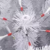  Mű karácsonyfa 300 LED-del Fehér 270 cm PVC és fém