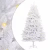  Mű karácsonyfa 300 LED-del Fehér 300 cm PVC és fém