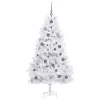  Mű karácsonyfa Fehér 90 x 90 x 180 cm PVC és fém