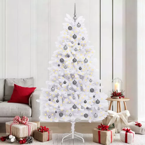  Mű karácsonyfa Fehér 106 x 106 x 210 cm PVC és fém