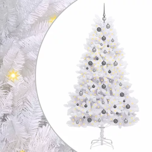  Mű karácsonyfa Fehér 106 x 106 x 210 cm PVC és fém