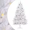  Mű karácsonyfa Fehér 120 x 120 x 240 cm PVC és fém