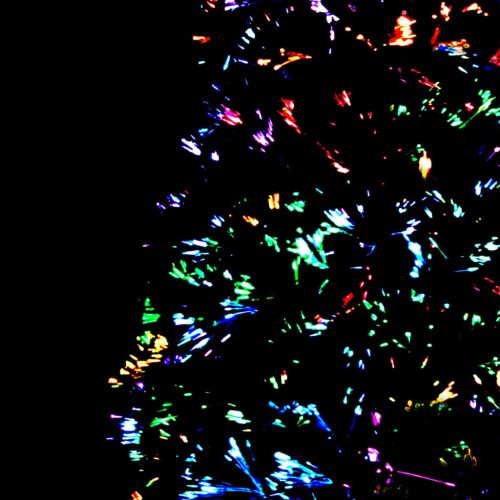  zöld száloptikás műkarácsonyfa állvánnyal 240 cm