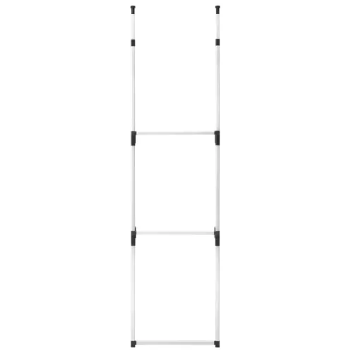  alumínium teleszkópos szekrényrendszer rudakkal