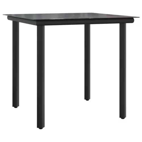  3 részes barna polyrattan bisztrógarnitúra párnákkal