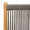  8 db szürke tömör akácfa dönthető kerti szék