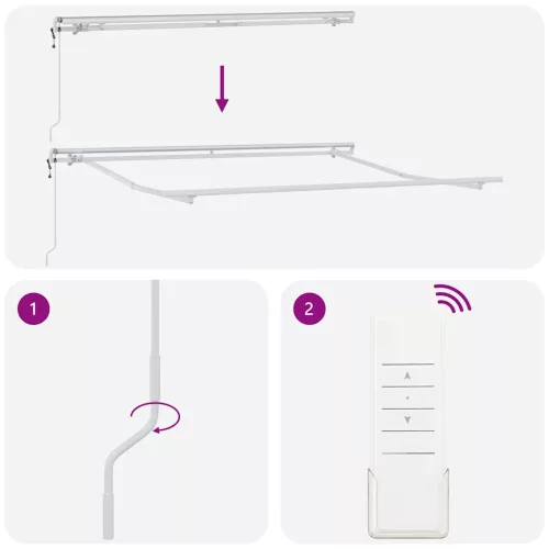  burgundi vörös automata kihúzható napellenző 300 x 250 cm
