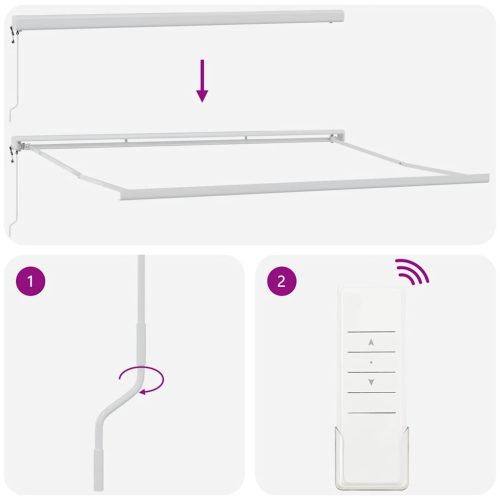  burgundi vörös automata behúzható napellenző 450 x 300 cm
