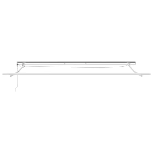  barna automata kihúzható LED-es napellenző 450 x 300 cm