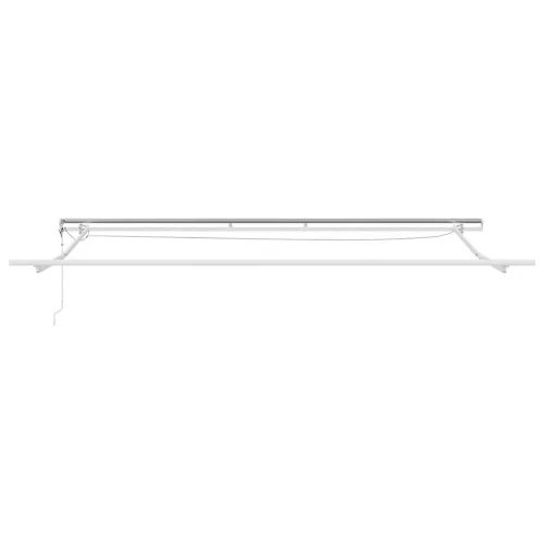  barna automata kihúzható LED-es napellenző 500 x 300 cm