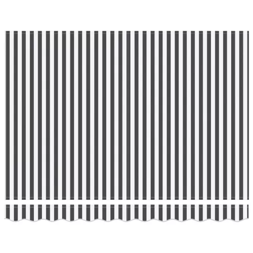  antracitszürke-fehér automata kihúzható napellenző 300x250 cm