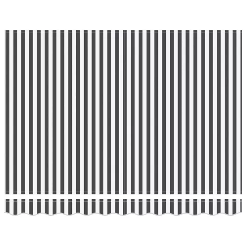  antracit-fehér automata kihúzható napellenző LED-del 300x250 cm