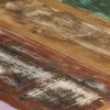  tömör újrahasznosított fa dohányzóasztal 180 x 90 x 40 cm