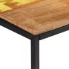  tömör újrahasznosított fa tálalószekrény 150 x 30 x 75 cm