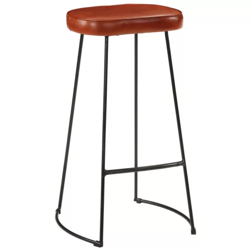  7 részes tömör nyers mangófa és fém bárszett