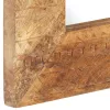  kézzel faragott tömör mangófa tükör 110 x 50 x 2,5 cm