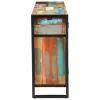  tömör újrahasznosított fa tálalószekrény 172 x 35 x 80 cm
