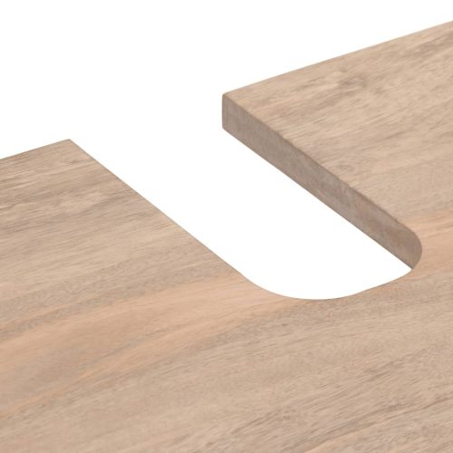  2 részes tömör mangófa fürdőszobai bútorszett