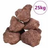  piros vulkanikus kőzetek 10-30 cm 25 kg