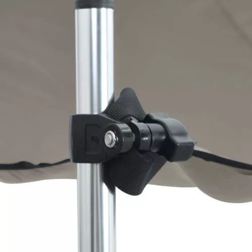  antracit T-alakú árnyékolóhosszabbító 170x170x(113-182,5) cm