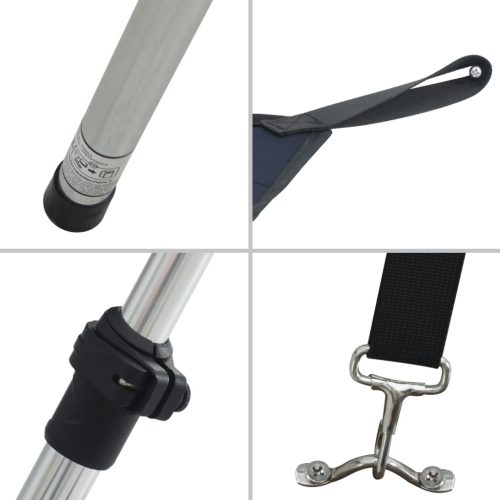  T-alakú árnyékolóhosszabbító szettel 174x205x(115-194) cm