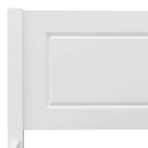  fehér tömör fenyőfa ágykeret 120 x 200 cm