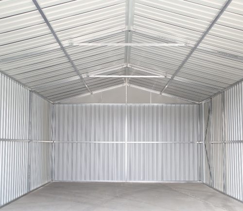 ARCHER DELUXE ULTIMATIVE Stahlgarage / Gartenhaus 1800 - 602 X 300 X 232CM 18m2