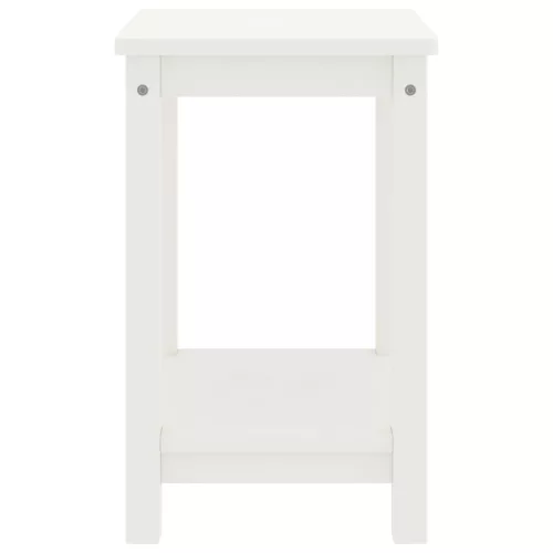  fehér tömör fenyőfa éjjeliszekrény 35x30x47 cm