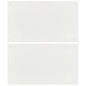     2 db edzett üveg vágódeszka áttetsző buborékos mintával