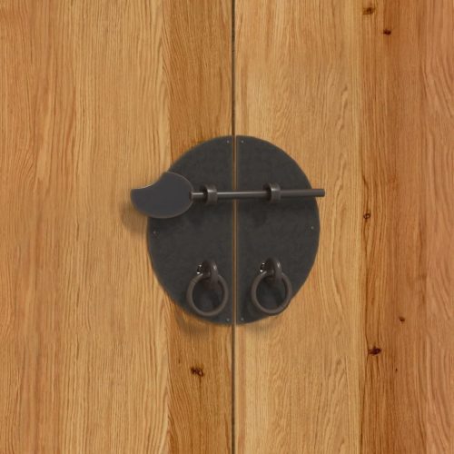  2 részes tömör fenyőfa fürdőszobai bútorszett