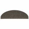  15 db öntapadós lépcsőszőnyeg 65 x 21 x 4 cm antracit színű, félkör alakú, nagy