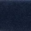  15 db öntapadós lépcsőszőnyeg, 56 x 17 x 3 cm, sötétkék, félkör alakú