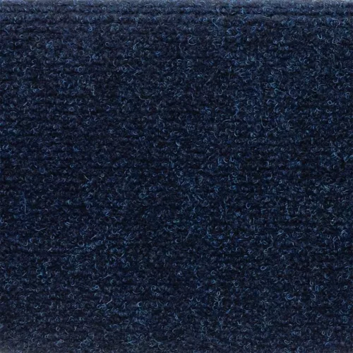  15 db öntapadós lépcsőszőnyeg, 56 x 17 x 3 cm, sötétkék, félkör alakú