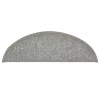  15 db világosszürke lépcsőszőnyeg 56 x 17 x 3 cm