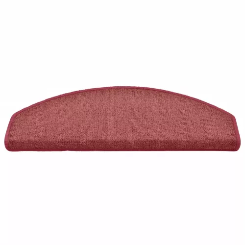  15 db piros lépcsőszőnyeg 65 x 24 x 4 cm