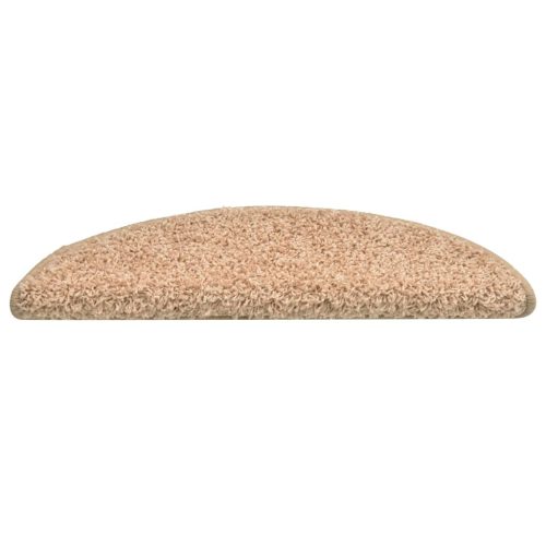  15 db aranyszínű lépcsőszőnyeg 56 x 17 x 3 cm