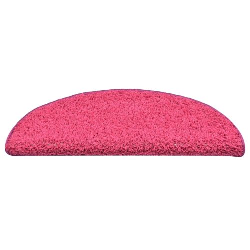  15 db rózsaszín lépcsőszőnyeg 56 x 17 x 3 cm