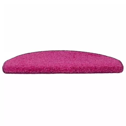  15 db rózsaszín lépcsőszőnyeg 65 x 21 x 4 cm