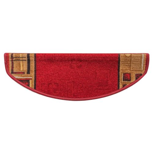  15 db piros öntapadó lépcsőszőnyeg 65 x 21 x 4 cm