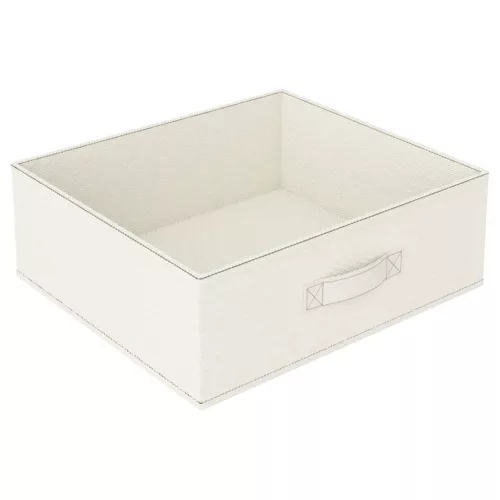  krémszínű acél tárolóállvány 4 szövetkosárral