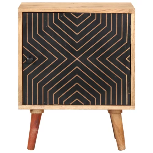  tömör akácfa éjjeliszekrény 40 x 30 x 50 cm