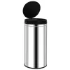  automata érzékelős rozsdamentes acél szemeteskuka 70 L