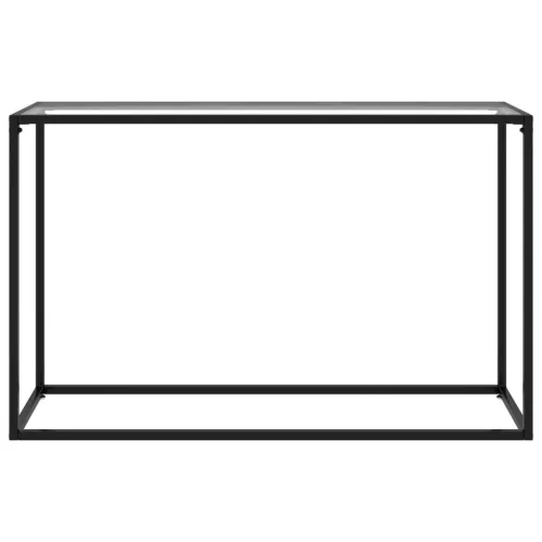  átlátszó edzett üveg tálalóasztal 120 x 35 x 75 cm