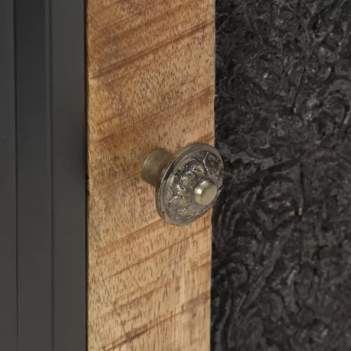  nyers mangófa éjjeliszekrény 40 x 30 x 50 cm