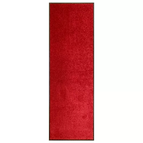  piros kimosható lábtörlő 60 x 180 cm