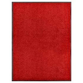  piros mosható lábtörlő 90 x 120 cm